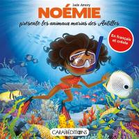 Noémie présente les animaux marins des Antilles