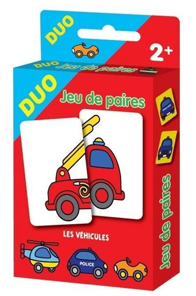 Les véhicules : jeu de paires