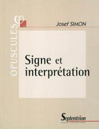 Signe et interprétation