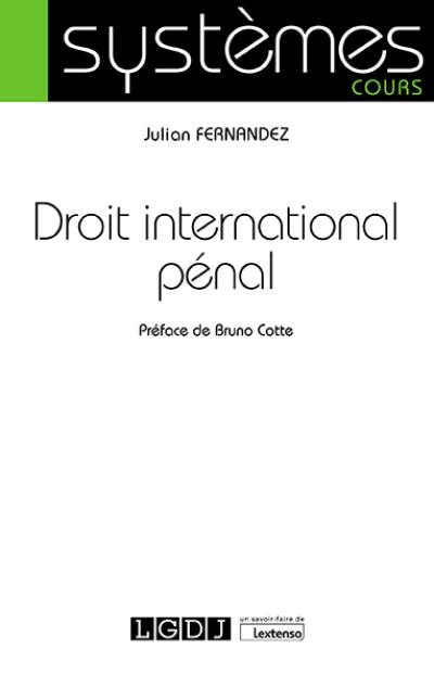 Droit international pénal