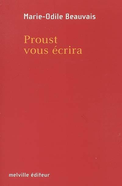 Proust vous écrira