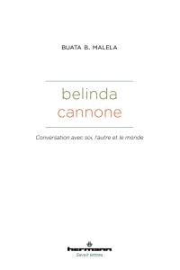 Belinda Cannone : conversation avec soi, l'autre et le monde