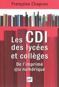 Les CDI des lycées et collèges : de l'imprimé au numérique