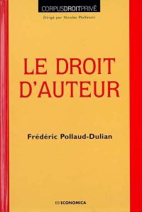 Le droit d'auteur