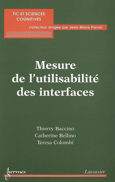 Mesure de l'utilisabilité des interfaces