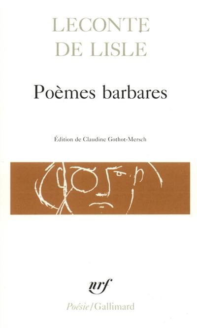 Poèmes barbares