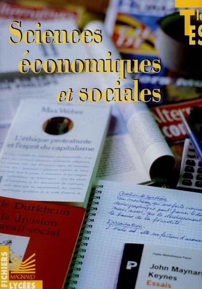 Sciences économiques et sociales, terminale ES