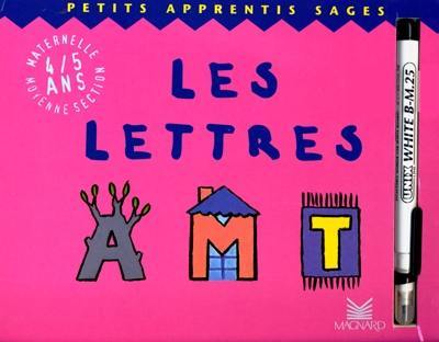 Les lettres A, M, T, maternelle moyenne section (4-5 ans)