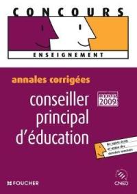 Conseiller principal d'éducation, concours interne et externe : annales corrigées