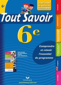 Tout savoir 6e