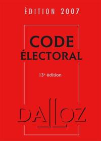 Code électoral 2007