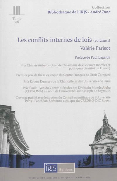 Les conflits internes de lois