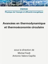 Avancées en thermodynamique et thermoéconomie circulaire