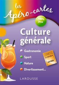 Les apéro-cartes culture générale