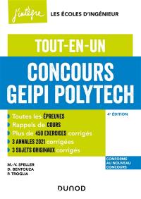 Concours Geipi Polytech : tout-en-un : conforme au nouveau concours