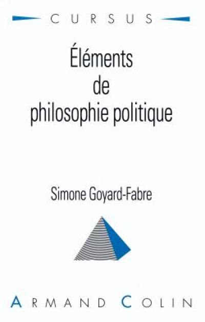 Eléments de philosophie politique