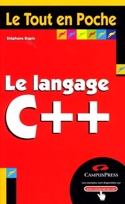 Le langage C++