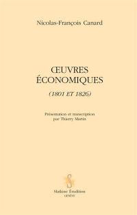 Oeuvres économiques (1801 et 1826)