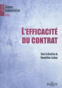 L'efficacité du contrat