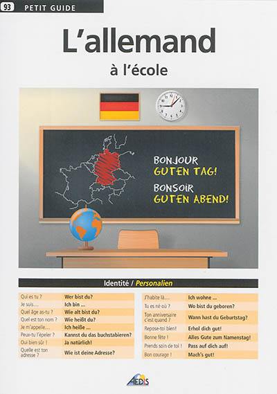 L'allemand à l'école