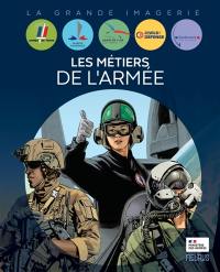 Les métiers de l'armée : armée de terre, Marine nationale, armée de l'air & de l'espace, civils de la Défense, Gendarmerie nationale