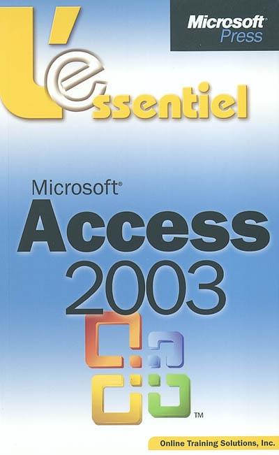 Access 2003