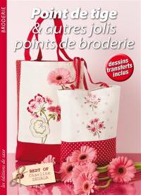 Point de tige & autres jolis points de broderie