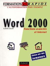 Word 2000 : fonctions avancées et Internet