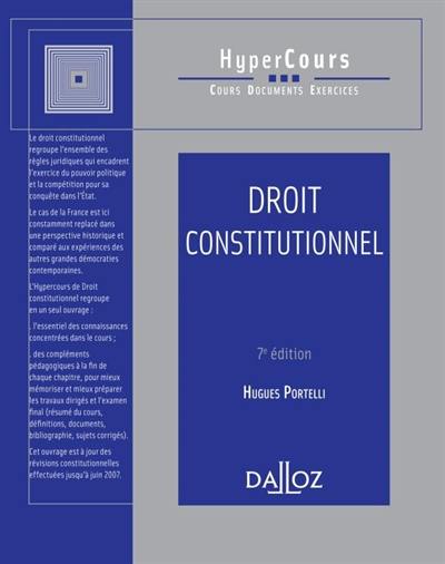 Droit constitutionnel