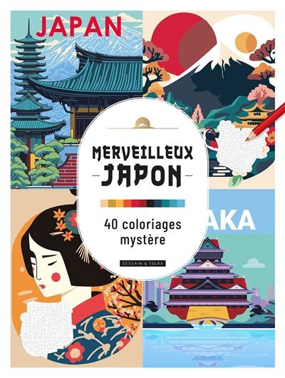 Japon : 40 coloriages mystère