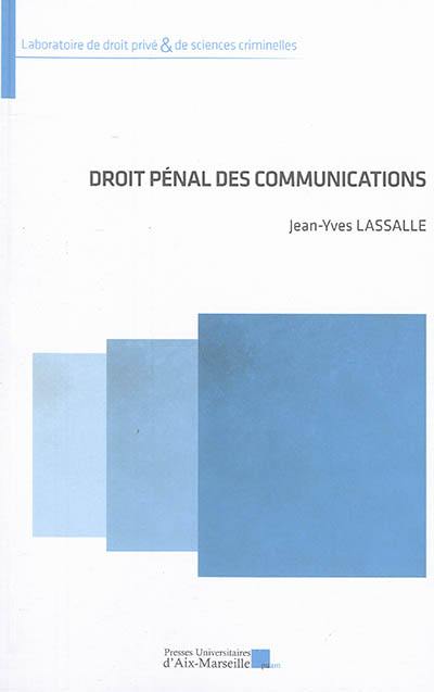 Droit pénal des communications