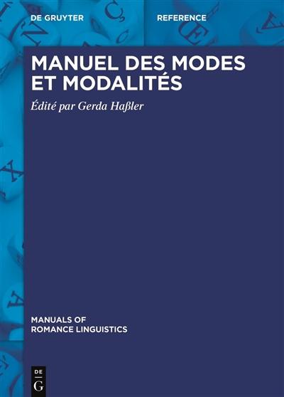 Manuel des modes et modalités