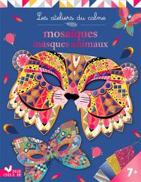 Mosaïques masques animaux