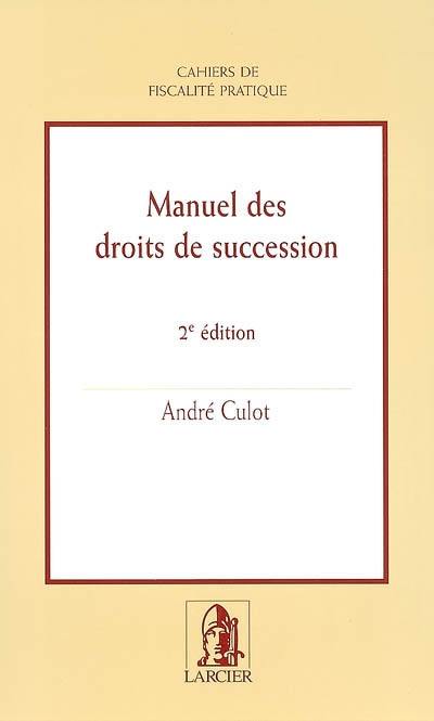 Manuel des droits de succession