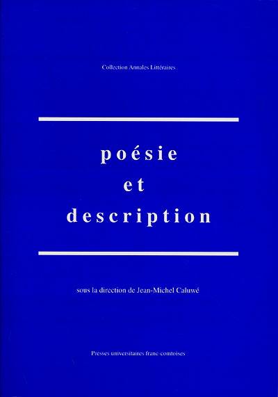 Poésie et description