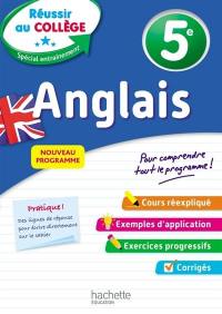 Anglais 5e : nouveau programme