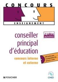 Conseiller principal d'éducation : concours interne et externe