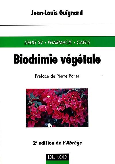 Biochimie végétale