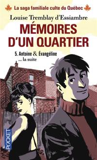 Mémoires d'un quartier : chroniques familiales made in Montréal. Vol. 5. Antoine, la suite. Evangéline, la suite