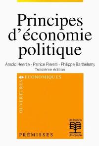 Principes d'économie politique