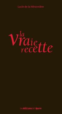 La vraie recette