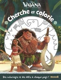 Vaiana : cherche et colorie