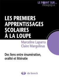 Les premiers apprentissages scolaires à la loupe : des liens entre énumération, oralité et littératie