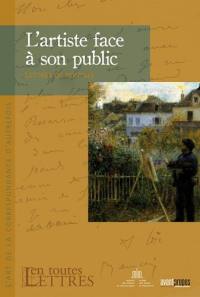 L'artiste face à son public : lettres de peintres