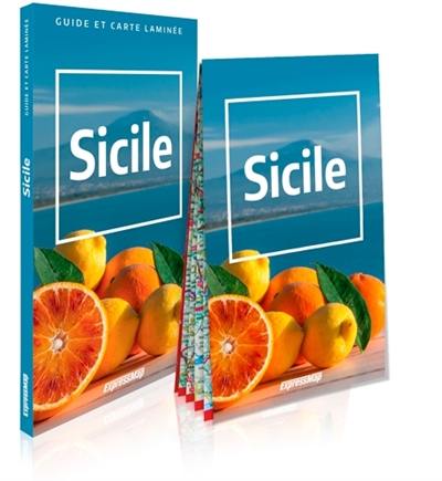 Sicile : guide et carte laminée