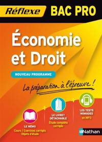 Economie et droit, bac pro : nouveau programme