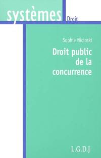 Droit public de la concurrence