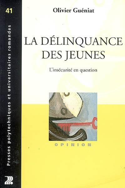 La délinquance des jeunes : l'insécurité en question