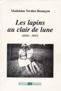 Les lapins au clair de lune, 1924-1937