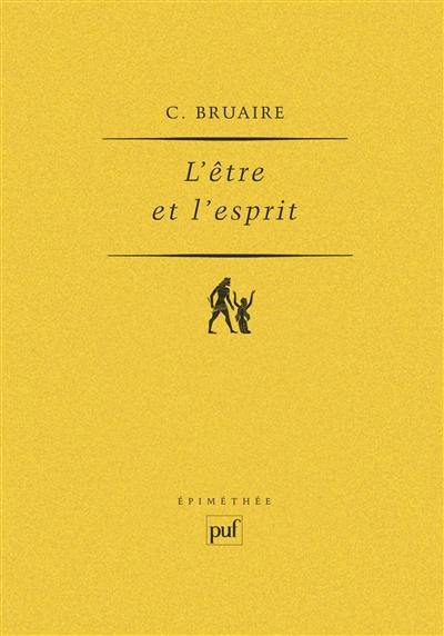 L'Etre et l'esprit